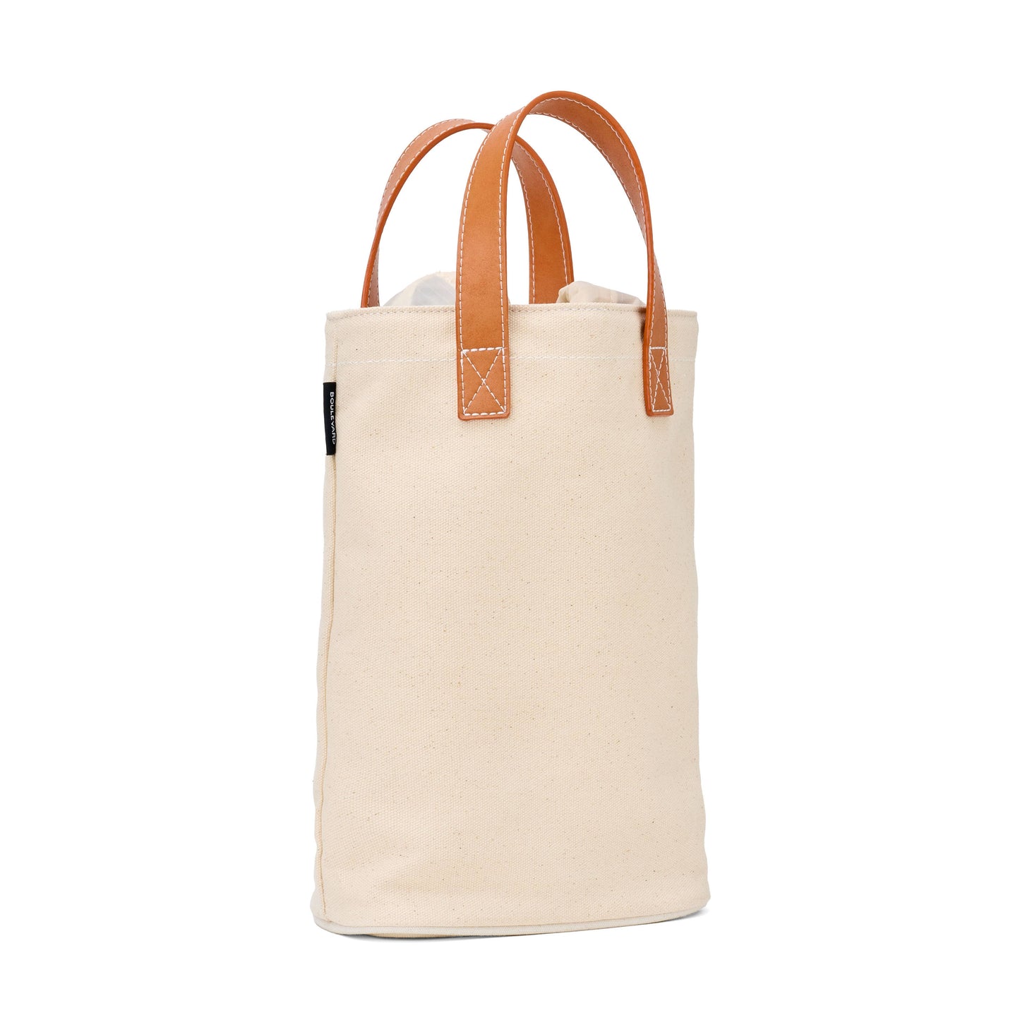 "Tuscany" Natural Double Wine Tote (Personalizable)