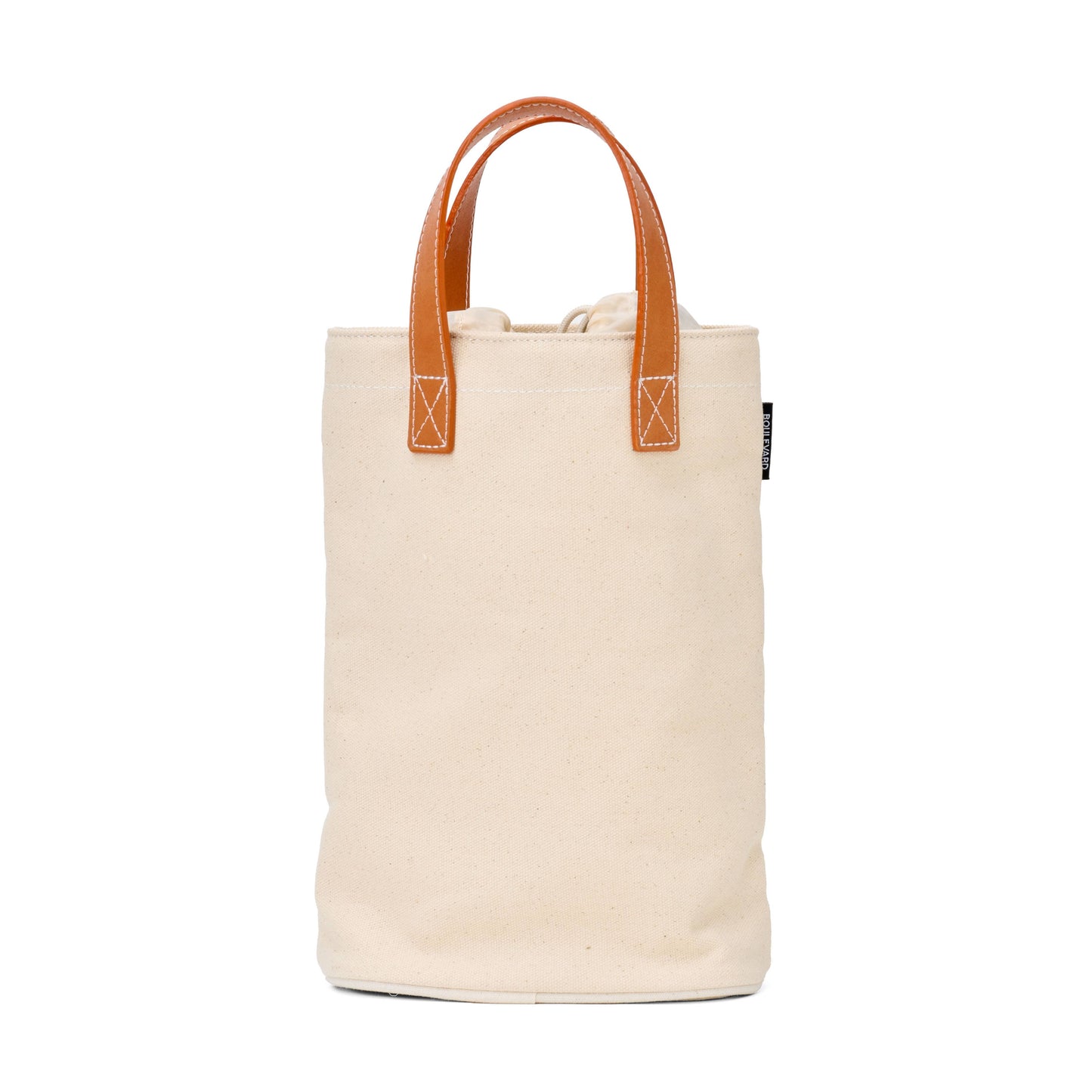 "Tuscany" Natural Double Wine Tote (Personalizable)