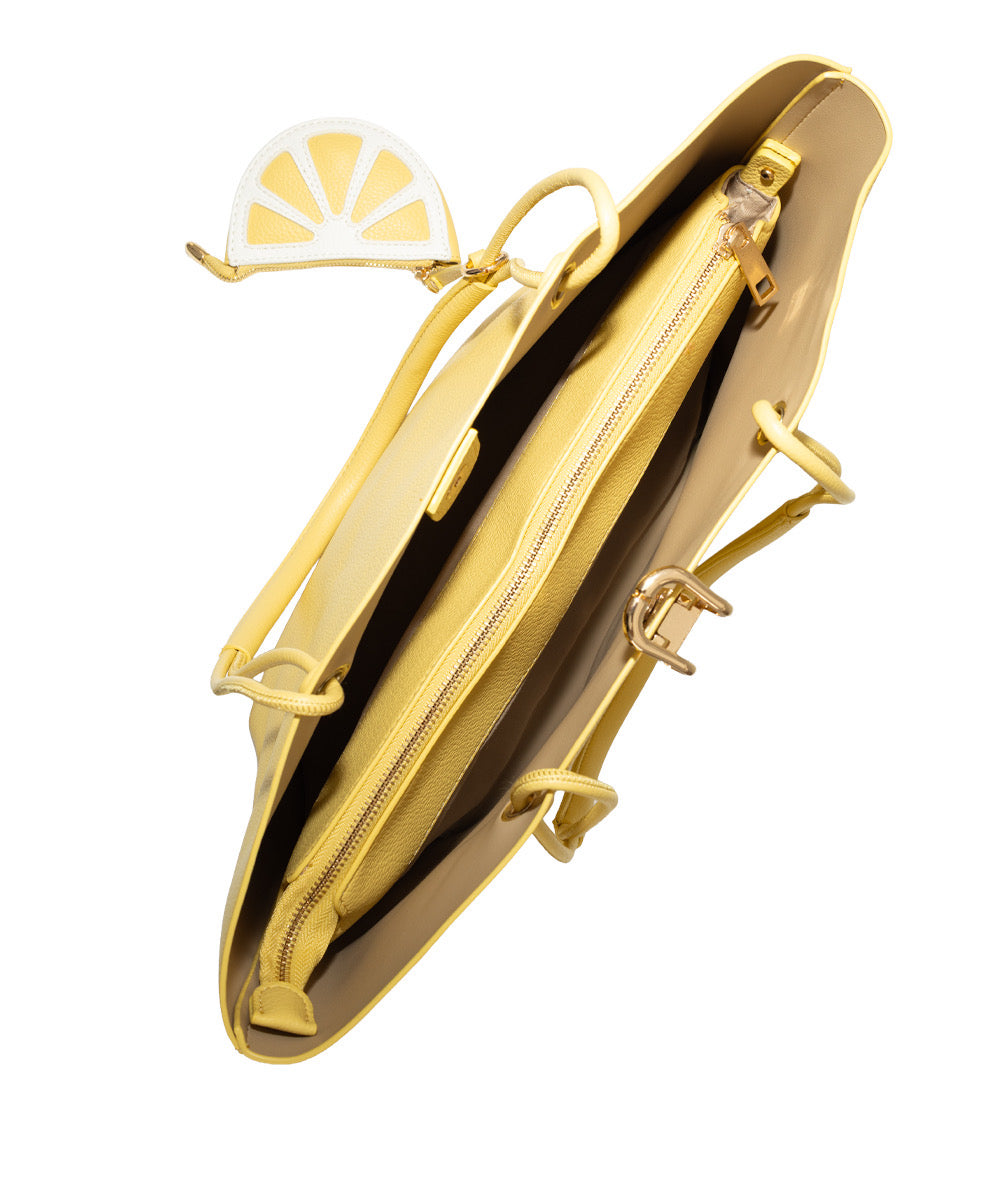 The Amalfi Market Tote – Limoncello Edition