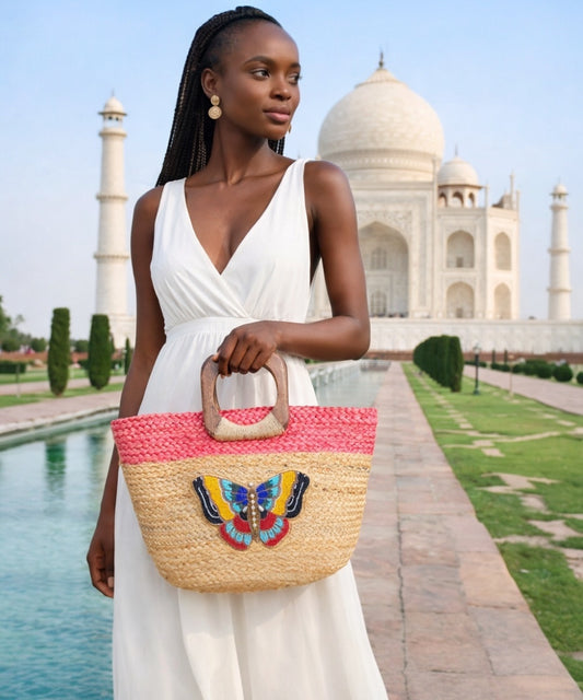 Saffron Butterfly Tote