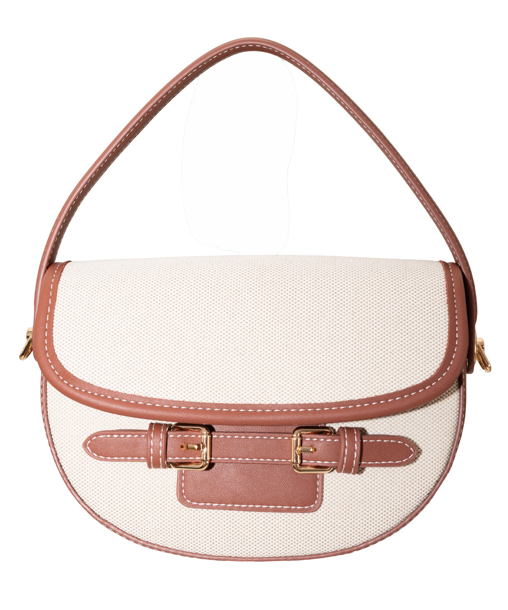 Atlas Explorer – Canvas & Vegan Leather Crossbody