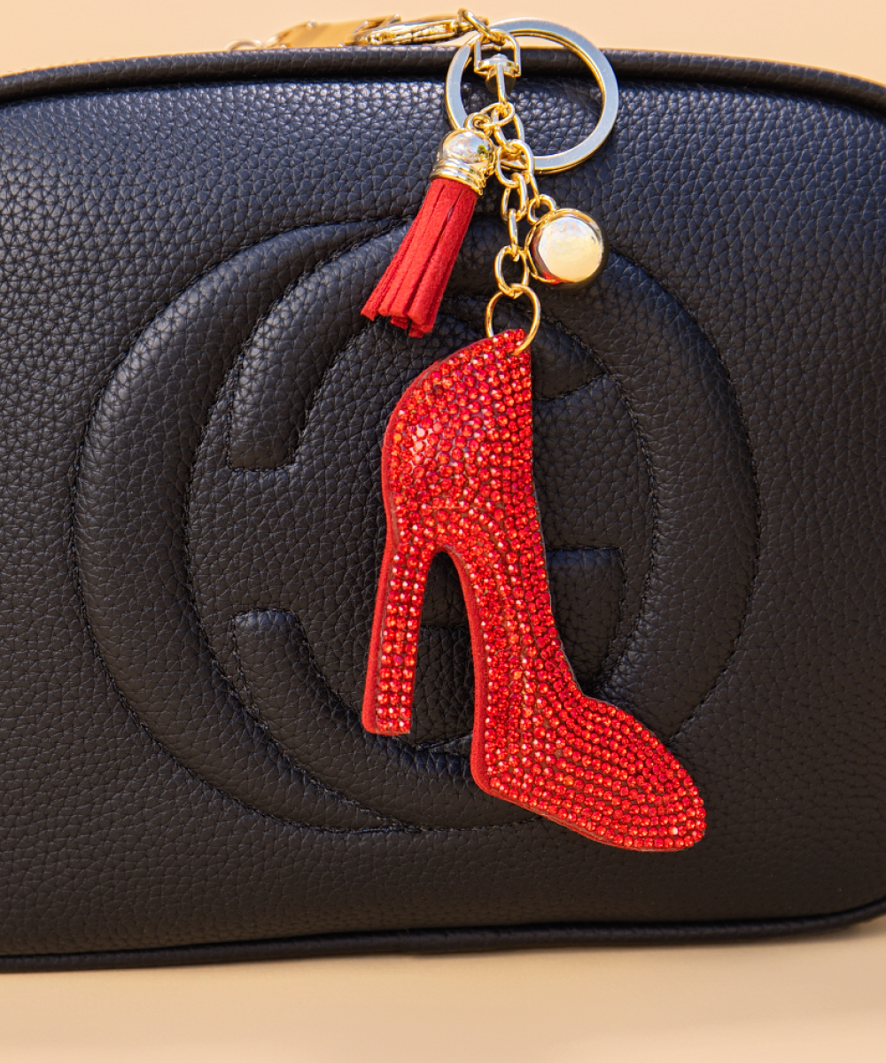 Ruby Red Stiletto Charm