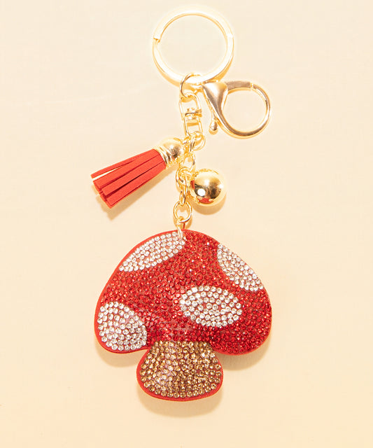 Red and White Mushroom Charm