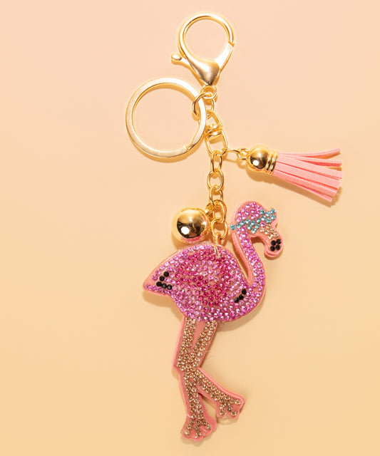 Flamboyant Pink Flamingo Charm