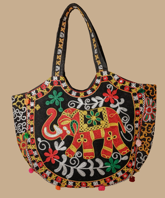 Jaipur Journey Embroidered Tote