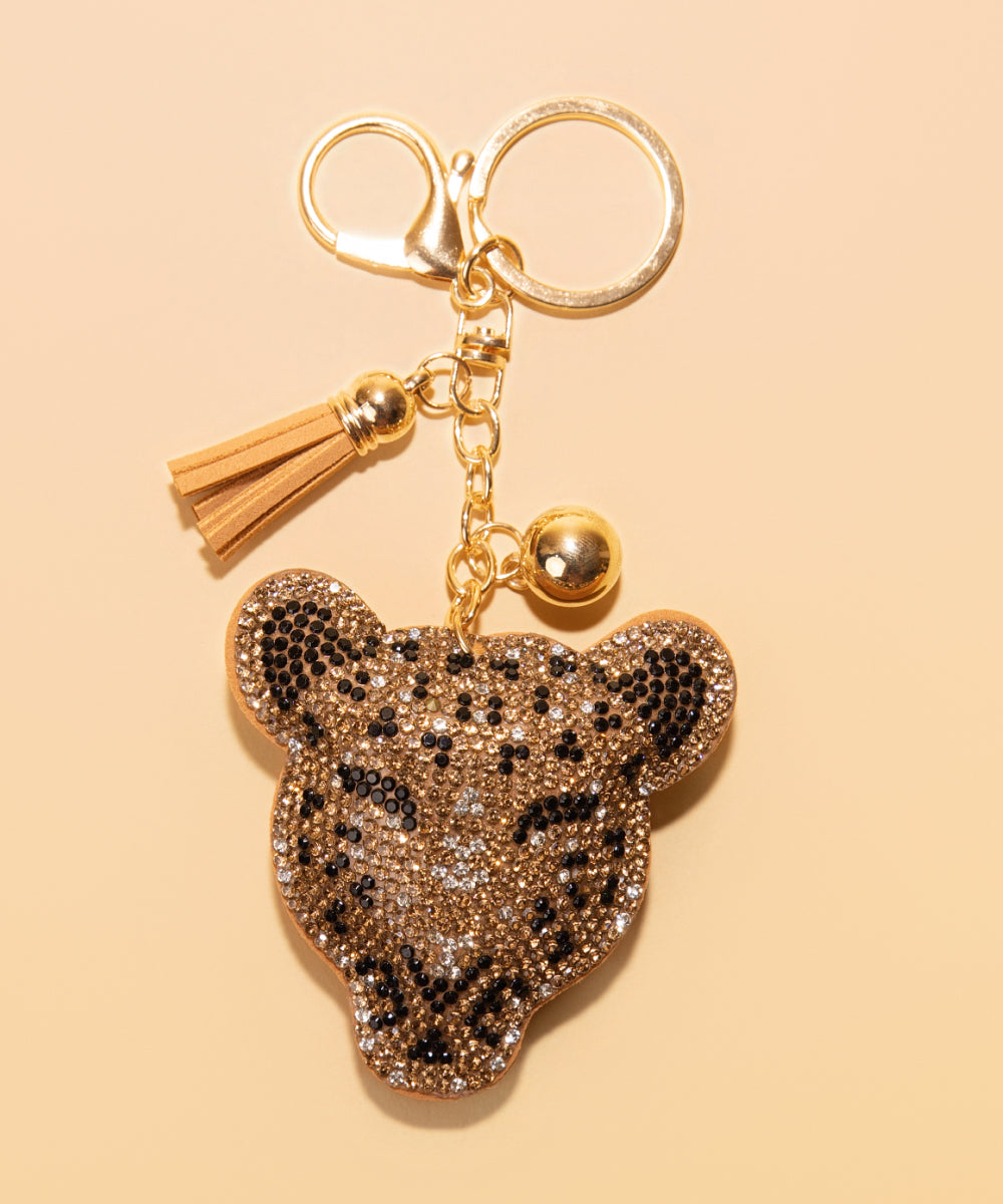 Leopard Face Charm