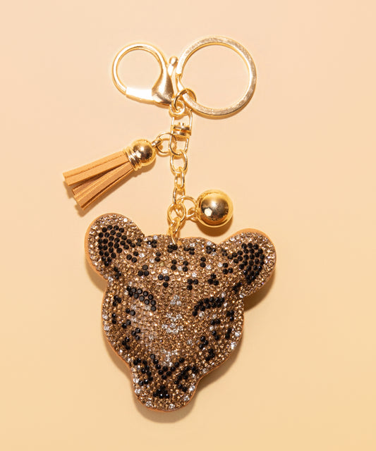 Leopard Face Charm