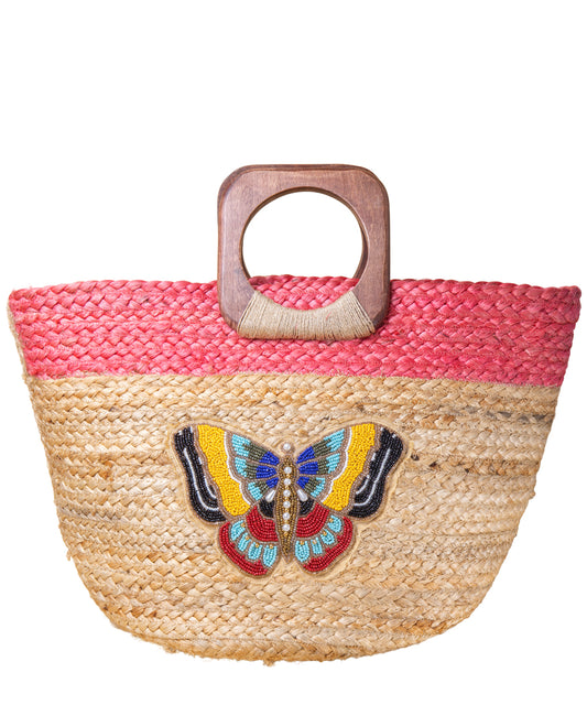 Saffron Butterfly Tote