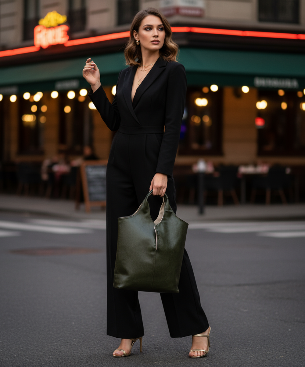 Duality Reversible Tote and Makeup Bag