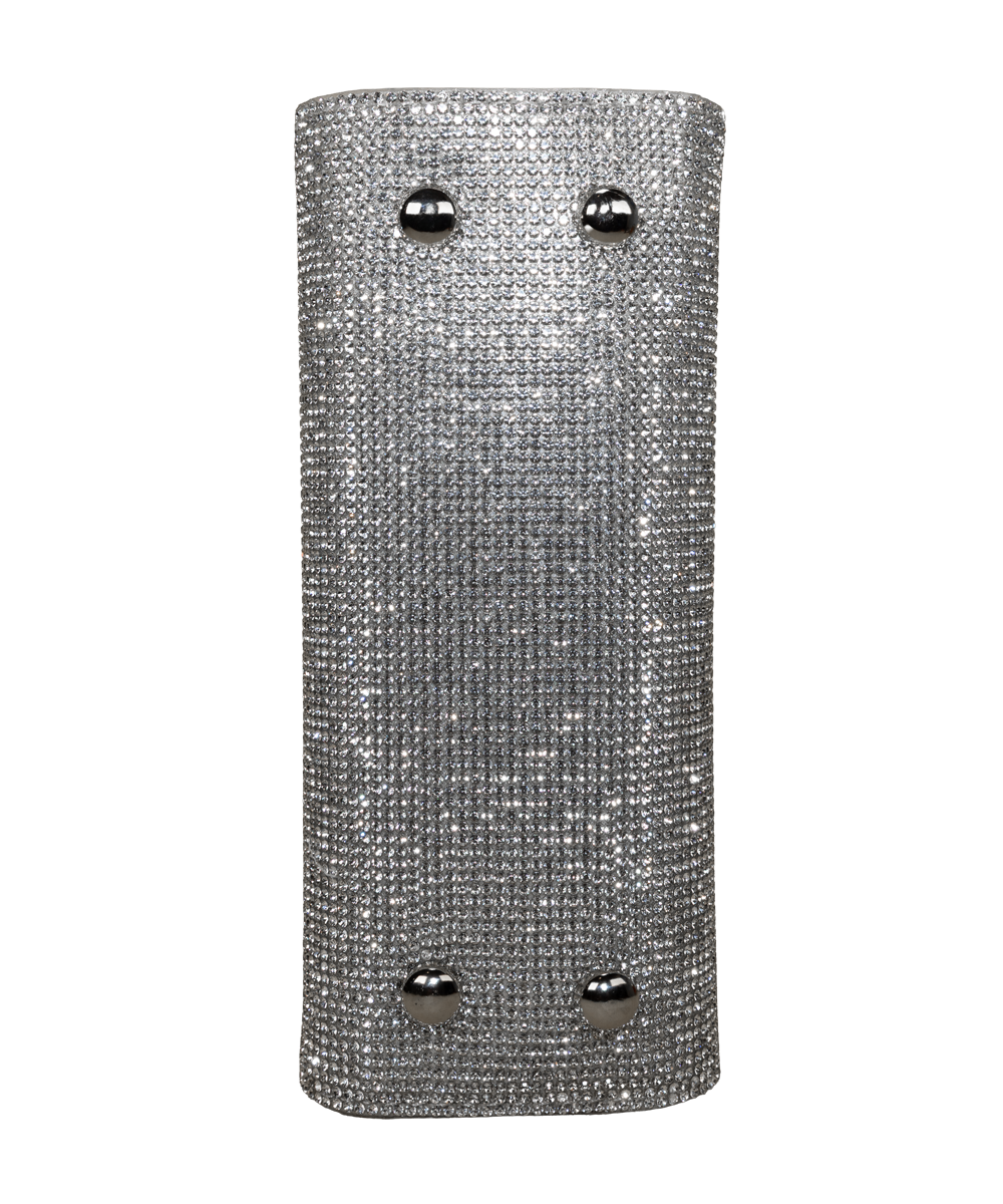 The Darlin Garland Clutch in Silver